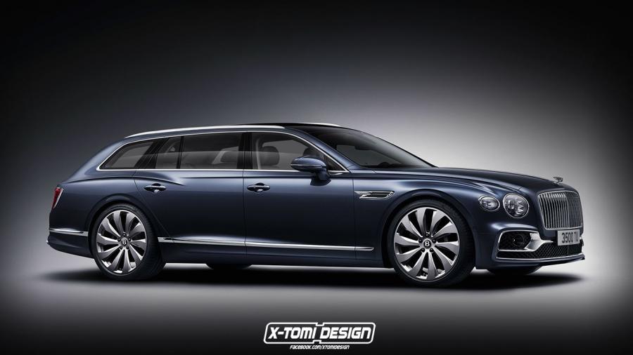  Bentley Flying Spur Station Wagon by X-Tomi Design 2019 года  (фото 1 из 1)